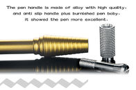 금 눈썹과 입술 가동, 영원한 메이크업 공구를 위한 Handmade 수동 귀영나팔 펜