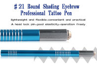 직업적인 그림자 파란 Microblading 눈썹/Eyeliner/입술 펜
