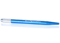 유일한 모양 영원한 메이크업 눈썹을 위한 밝은 파란색 수동 문신 펜