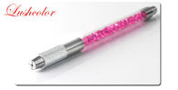 수정같은 플라스틱 영원한 메이크업은 백색/녹색/금/수동 펜을 차광하는 분홍색을 도구로 만듭니다