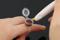 세륨 문신 부속품은, 단 하나를 가진 투명한 플라스틱 영원한 반지 컵 부대를 살균합니다