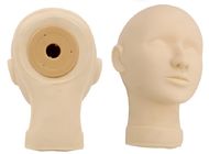영원한 메이크업 문신 초심자 및 학생을 위해 감기는 눈을 가진 3D 연습 모형 머리