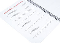 PMU 훈련을 위한 영어 마이크로블딩 훈련 눈썹 문신 책