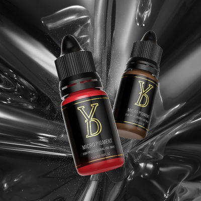 YD 12ml Pure Plant Permanent Makeup Pigments Brick Red Liquid Tattoo Ink