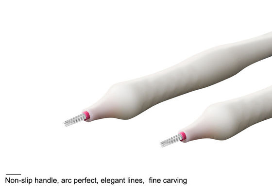 White Disposable Eyebrow Microshading Tools EOG Sterilization